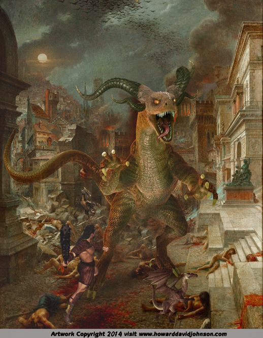 fantasy art dragon art dragons heros fighting dragons realistic art 3d art